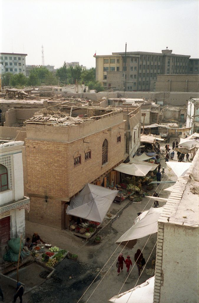 24 Kashgar Old Town From Minaret 1993